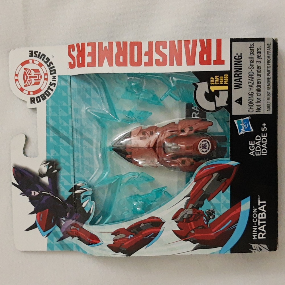 Transformers RID Robots in Disguise Mini-Con RATBAT Action Figure 2014 NIP - Picture 5 of 12